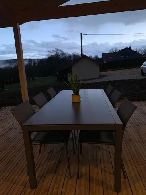 Gite Chalet, Au Doubs Logis Pierrefontaine-les-Varans Bagian luar foto