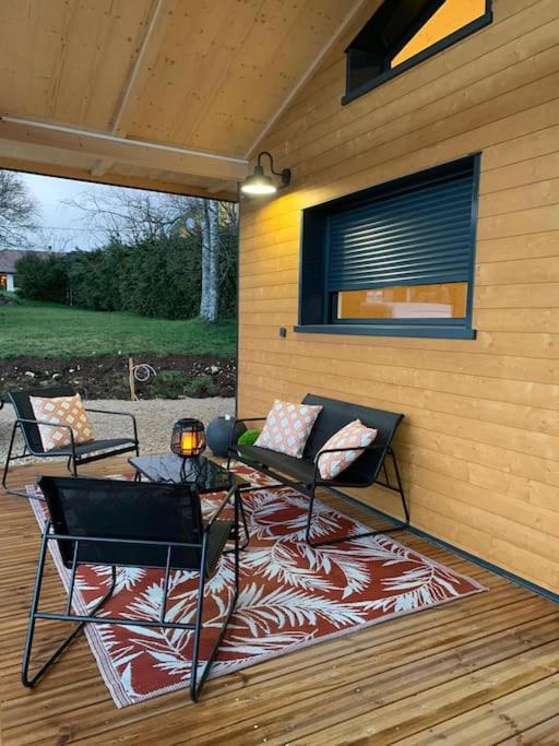 Gite Chalet, Au Doubs Logis Pierrefontaine-les-Varans Bagian luar foto