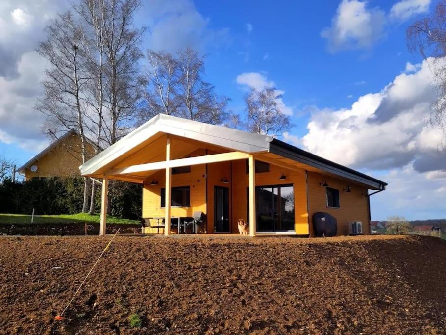 Gite Chalet, Au Doubs Logis Pierrefontaine-les-Varans Bagian luar foto