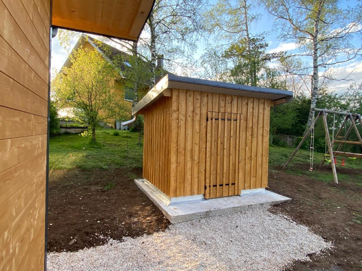 Gite Chalet, Au Doubs Logis Pierrefontaine-les-Varans Bagian luar foto