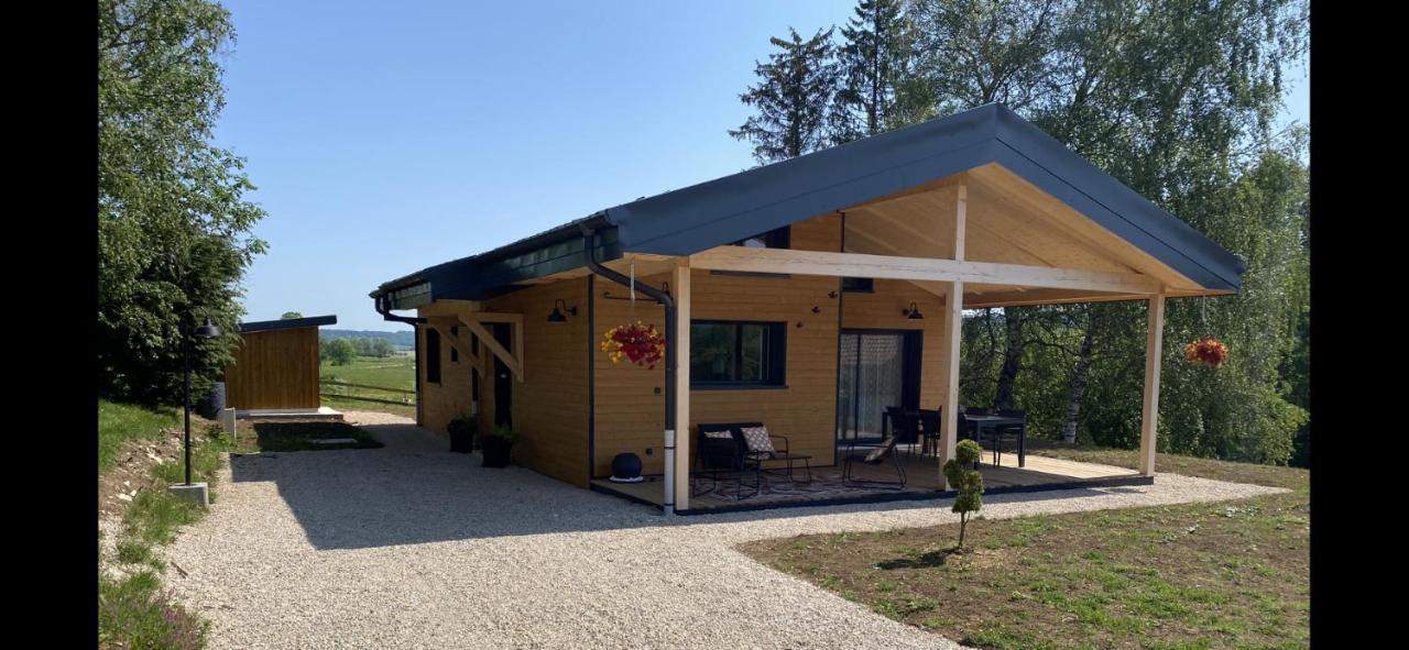 Gite Chalet, Au Doubs Logis Pierrefontaine-les-Varans Bagian luar foto